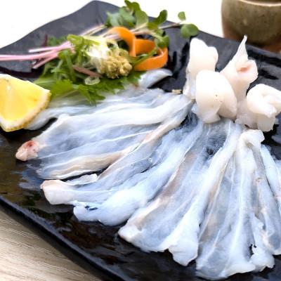 ふるさと納税 新温泉町 熟成　刺身・しゃぶしゃぶ用　天然クエ　2パック　高鮮度3D凍結 小分け 高級魚アラ 生食可の白身魚 |  | 01
