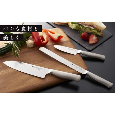 ふるさと納税 燕市 柳宗理デザイン キッチンナイフ18cm&amp;キッチンナイフ10cm&amp;ブレッドナイフ 3本セット