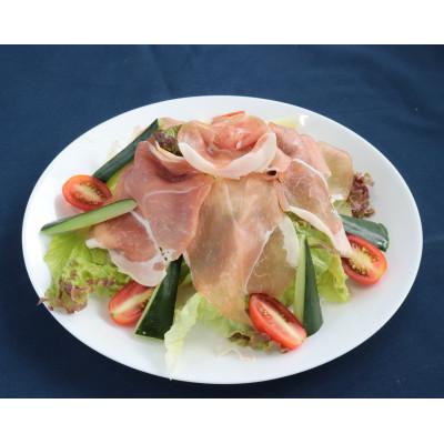 ふるさと納税 今治市 今治産 仙高ポーク生ハムスライス 2個セット [V001090]