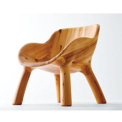 ふるさと納税 和泉市 SHINRA ラウンジチェアAM101AJ -IZ 大阪府森林組合+HIDA(飛騨産業株式会社)