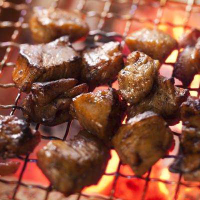 ふるさと納税 美咲町 美咲どりの炭火焼(塩)8パック