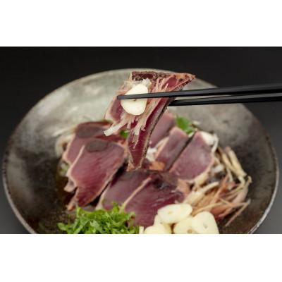ふるさと納税 安芸市 藁焼きかつおのタタキセット(4節)