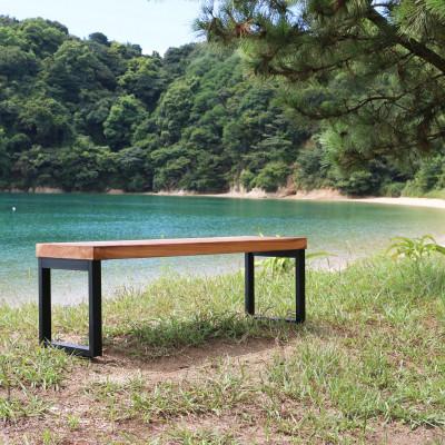 ふるさと納税 今治市 杉ベンチ [V000150]