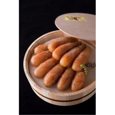ふるさと納税 大川市 「食品添加物不使用」極み明太子 檜樽入(600g)(大川市)