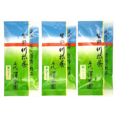 ふるさと納税 川根本町 生粋川根茶(25)澤本園の「八十八夜摘・初芽の香り・やぶきた」100g袋×3本