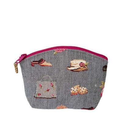 ふるさと納税 岡山市 BBポーチ小 [ゴブラン](BBグレー)