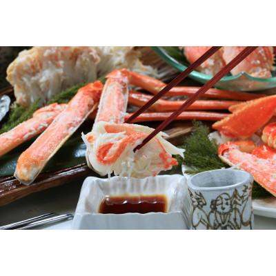 ふるさと納税 京丹後市 【訳あり!タグ付きブランド】茹で松葉かに 鮮度抜群、釜茹でにてお届け! 800g級(足1本落ち)×1 |  | 03