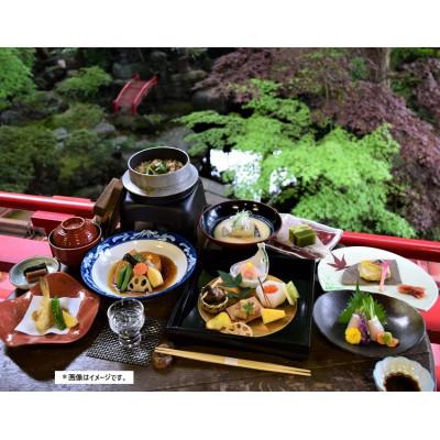 ふるさと納税 上越市 百年料亭 宇喜世の特別室での「千年御膳」食事券(2名様分)