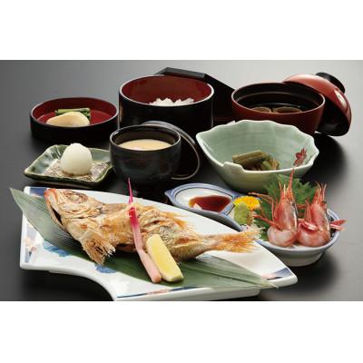 ふるさと納税 上越市 百年料亭 宇喜世 特別室で「のどぐろ御膳」ご昼食券(1名様分)