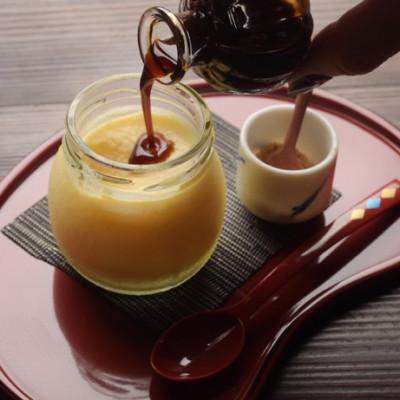 ふるさと納税 海南市 古民家カフェが作るこだわり黒江ぷりん6個入り