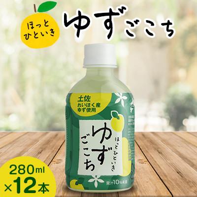 ふるさと納税 本山町 ほっとひといきゆずごこち 280ml×12本セット