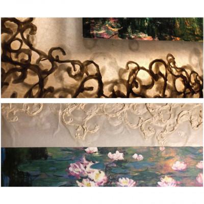 ふるさと納税 あわら市 越前和紙を使った額縁「和紙ック」と絵画作品