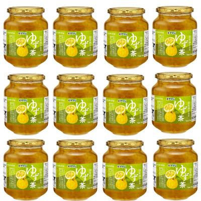 ふるさと納税 丹波篠山市 ゆず茶600g 1ケース(12本入り)