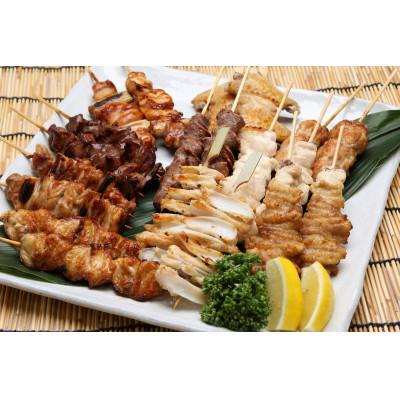 ふるさと納税 八潮市 国産南部どり焼き鳥盛り合わせ30本&amp;味付けそぼろ5パック