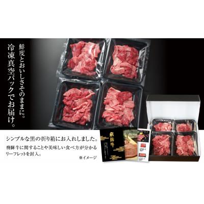ふるさと納税 高山市 訳あり 飛騨牛 切落とし600g(150g×4パック)使い勝手の良い小分け冷凍真空パック MZ012 |  | 03