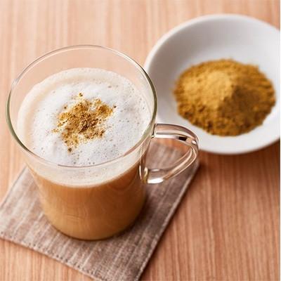 ふるさと納税 宇治田原町 宇治抹茶と自社焙煎ほうじ茶で作ったオリジナル[泡立つ抹茶ラテ・ほうじ茶ラテセット 各2袋入]