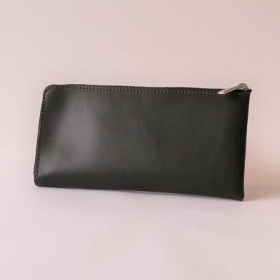 ふるさと納税 太子町 【申込受付後 生産】ジャパンレザー　本格牛革使用　本革長財布(ダークブラウン) | 