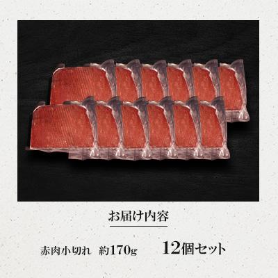 ふるさと納税 長崎市 赤肉小切れ 約170g ×12個セット |  | 02