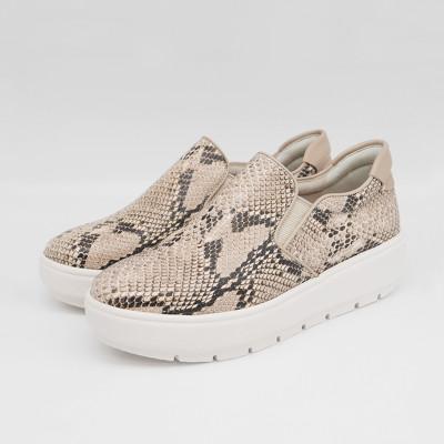 ふるさと納税 八潮市 [婦人靴/スリッポンスニーカー]ボディケア用 パイソン 24.5cm