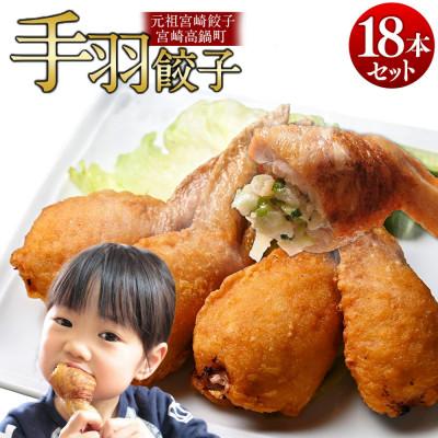 ふるさと納税 高鍋町 馬渡の手羽餃子18本