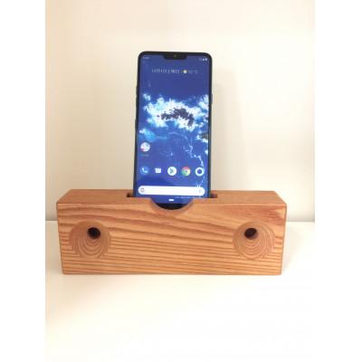 ふるさと納税 朝来市 木製iPhone用スピーカー