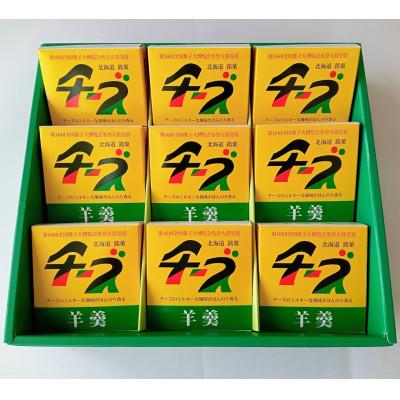 ふるさと納税 安平町 [北海道銘菓]チーズようかんギフト 9個入(化粧箱)