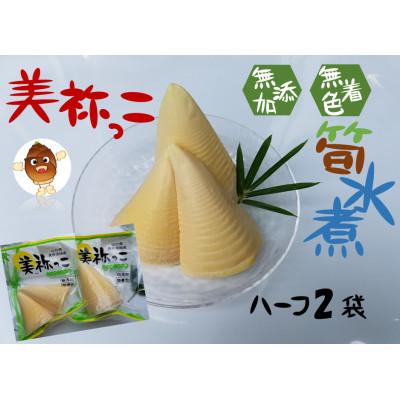 ふるさと納税 美祢市 たけのこの水煮 美祢っこ ハーフ150g×2個