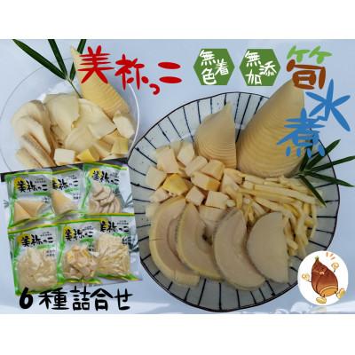 ふるさと納税 美祢市 たけのこの水煮 美祢っこ 6種詰め合わせ