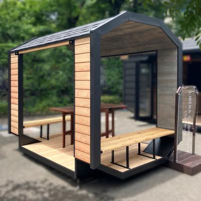 ふるさと納税 太田市 【関東限定配送】ガゼボ(東屋)タイプのプレハブ小屋　〜リベラキャビン　tiny chat 〜 |  | 01