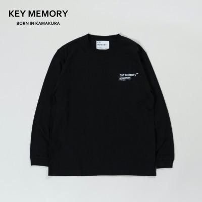ふるさと納税 鎌倉市 KEYMEMORY鎌倉のTMロングTシャツ BLACK サイズ0