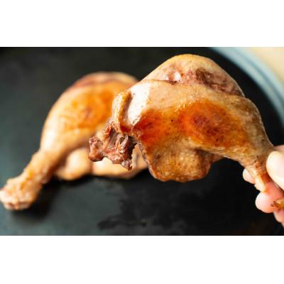 ふるさと納税 かすみがうら市 志筑鴨の骨付きモモ肉のコンフィ 500gパック (2〜4本)