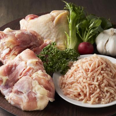 ふるさと納税 吉野ヶ里町 みつせ鶏もも正肉・もも切身・ミンチセット 計1.7kg(吉野ヶ里町)
