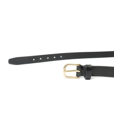 ふるさと納税 鎌倉市 MASSTARD -SADLE LEATHER BELT- BLACK SIZE 3の画像