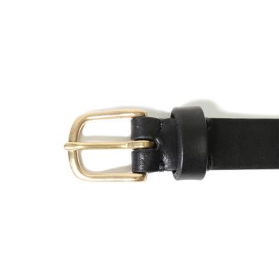 ふるさと納税 鎌倉市 MASSTARD -SADLE LEATHER BELT- BLACK SIZE 3の画像