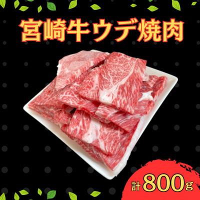 ふるさと納税 串間市 宮崎牛 ウデ焼肉 計800g(400g×2)(串間市)