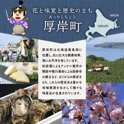ふるさと納税 厚岸町 北海道厚岸産殻牡蠣【マルえもん 3Lサイズ　40個入り】 牡蠣ナイフ&軍手付き_3