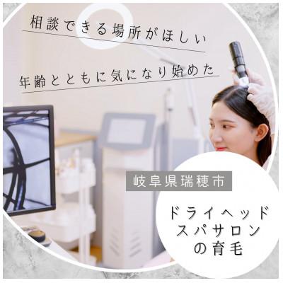 ふるさと納税 瑞穂市 育てる髪・育毛ドライヘッドスパ体験