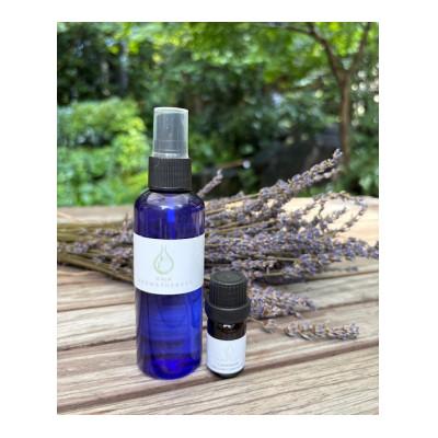 ふるさと納税 久喜市 久喜市菖蒲産ラベンダー精油・芳香蒸留水セット