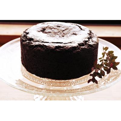 ふるさと納税 東村山市 コモンズキッチンの「濃厚!そば粉のガトーショコラ」 ホール(Φ12cm)