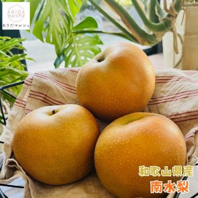 ふるさと納税 有田川町 [2026年先行受付]有田の樹上成熟梨 南水梨 約2kg