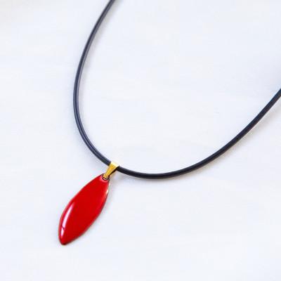 ふるさと納税 太田市 [七宝工芸家 中島たか子]七宝焼 しずくペンダント