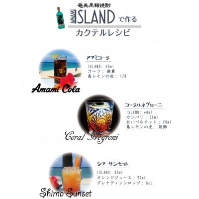 ふるさと納税 奄美市 奄美黒糖焼酎 「ISLAND」ーアイランド 40度720ml |  | 02