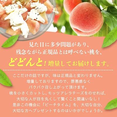 ふるさと納税 山梨市 【2027年発送　先行受付】【訳あり】桃5〜9玉2kg以上 |  | 02
