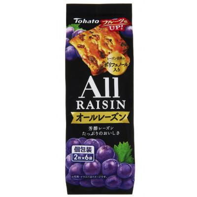 ふるさと納税 三芳町 東ハト オールレーズン 2枚×6袋×12個