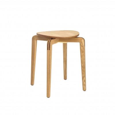 ふるさと納税 岡山市 CRAWL(クロール)スツール[タモ]