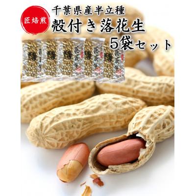 ふるさと納税 香取市 香取市産 から付き落花生(千葉半立) 300g×5袋セット 計1.5kg