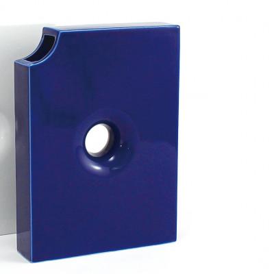 ふるさと納税 嬉野市 はなぶんこ 花瓶 瑠璃 1点