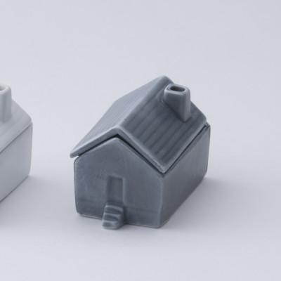 ふるさと納税 嬉野市 House for flower 花瓶 グレー 1点