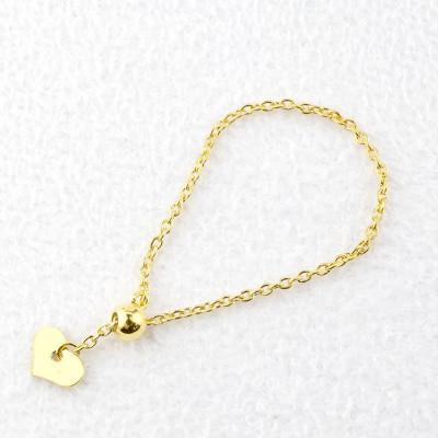 ふるさと納税 昭和町 純金 指輪 チェーンリング フリーサイズ 24金 ハート ゴールド 24k 220913nm104 |  | 02