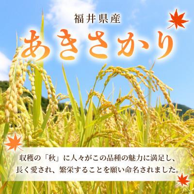ふるさと納税 越前町 令和7年産 あきさかり(玄米) 3kg